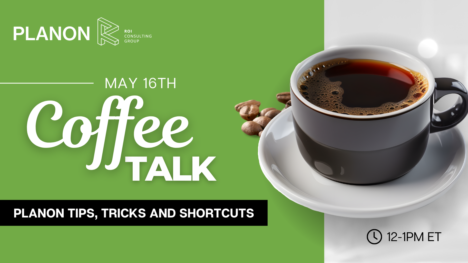 Coffee Talk: Planon Tips, Tricks and Shortcut