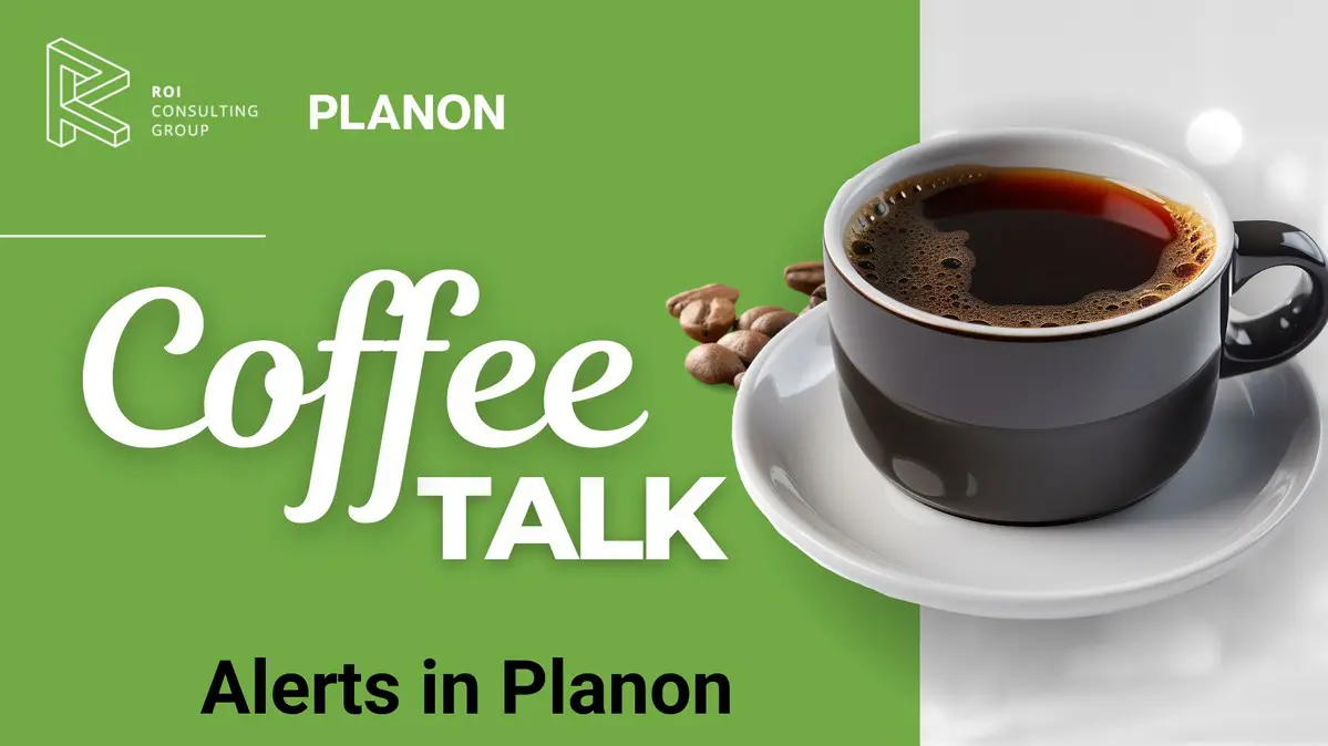 Coffee Talk: Alerts in Planon